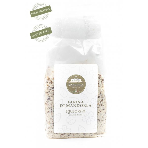 Farina di mandorla sgusciata - Busta gr. 200