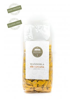 Mandorle di Toritto alla Curcuma - Busta 200g