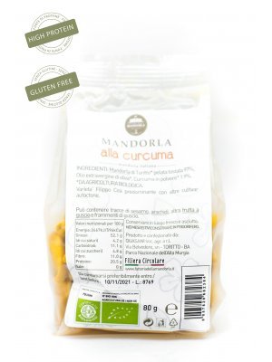 Mandorla alla curcuma - Busta gr. 80