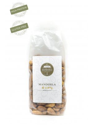 Mandorle di Toritto al Curry - Busta 200g