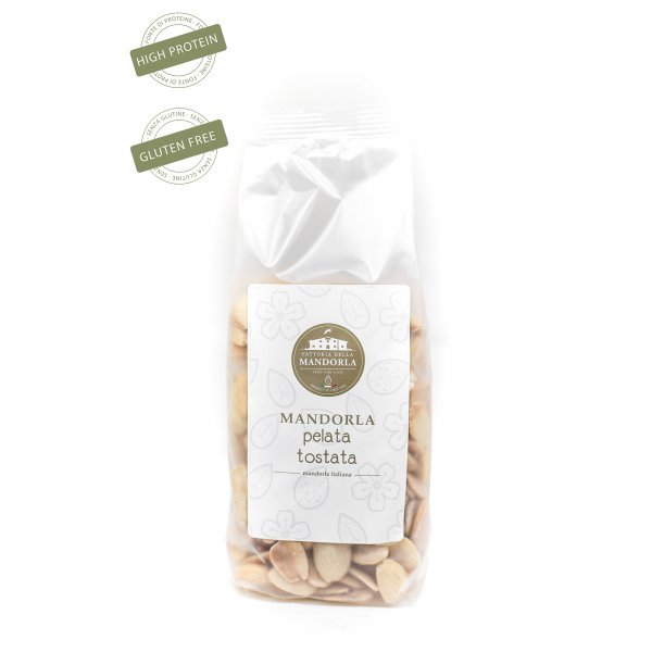 Mandorle pelate e tostate - Busta 200g