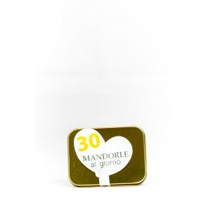 30 mandorle al giorno - Scatolina Latta gr. 30