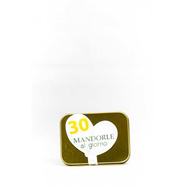 30 mandorle al giorno - Scatolina Latta gr. 30