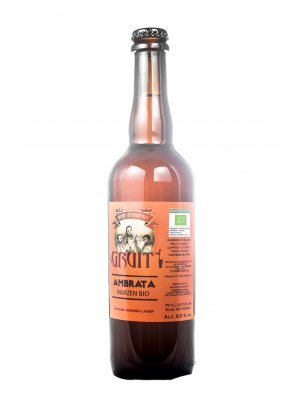 Birra Artigianale Bio Gruit Ambrata Marzen 75 cl