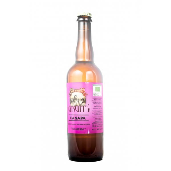 Birra Artigianale Bio Gruit Canapa Sativa 75 cl