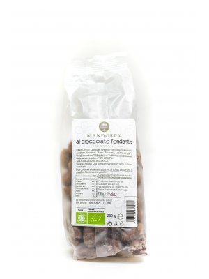 Mandorle di Toritto al Cioccolato Fondente - Busta 200g