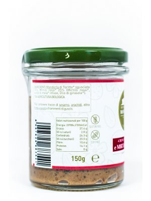 Crema di Mandorla e Mirtillo Rosso 150 g
