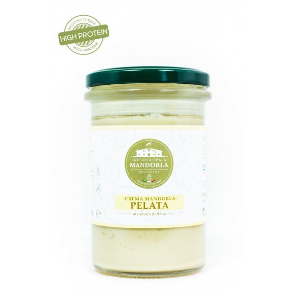 Crema mandorla pelata - Vaso gr. 250
