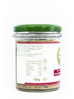 Crema di Mandorla Crunchy ai Sei Semi 150 g