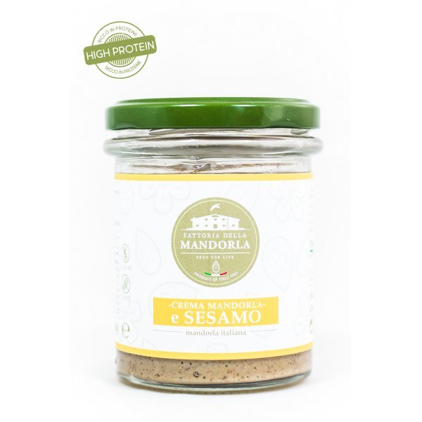 Crema di Mandorla e Semi di Sesamo 150 g