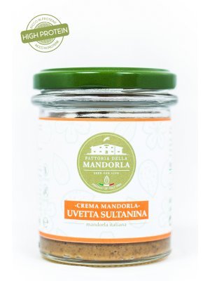 Crema di Mandorla e Uvetta Sultanina 150 g