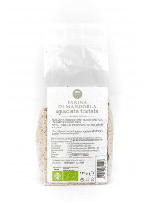 Farina di mandorla sgusciata tostata - Busta gr. 125