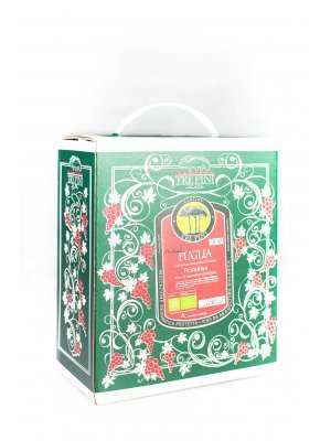 Vino Bag in Box 3 lt Primitivo Puglia Bio 2019
