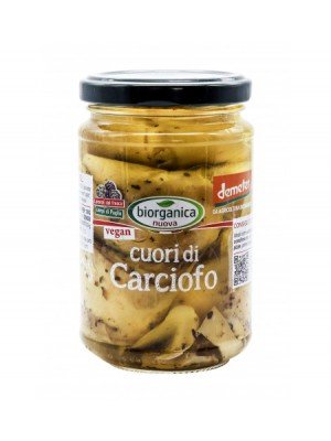 Cuori di carciofi con olio extravergine di oliva Biorganica Nuova 280 g