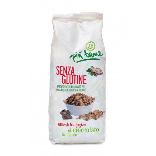 Muesli al cioccolato fondente senza glutine Più Bene 300 g