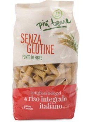 Tortiglioni di riso integrale senza glutine Più Bene 340 g