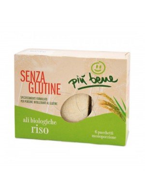 Ali di riso senza glutine Più Bene 6x20 g