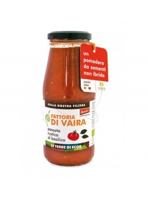 Passata rustica Demeter con Basilico Fattoria di Vaira 420 g