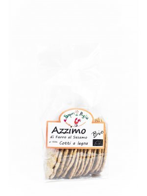 Azzimo di Farro Integrale e Sesamo Sapori di Puglia 150 g