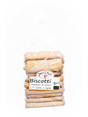 Biscotti di Farro Integrale Sapori di Puglia 350 g