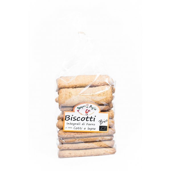 Biscotti di Farro Integrale Sapori di Puglia 350 g
