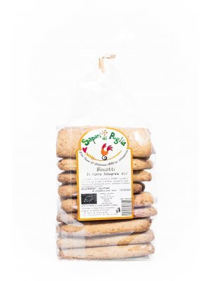 Biscotti di Farro Integrale Sapori di Puglia 350 g