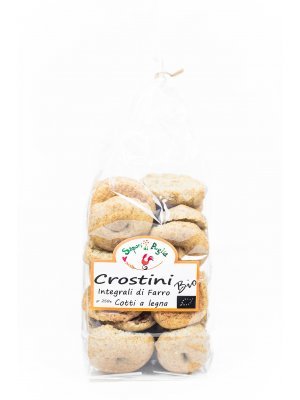 Crostini integrali di farro Sapori di Puglia 250 g
