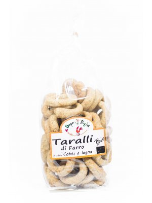 Taralli Integrali di Farro Sapori di Puglia 250 g