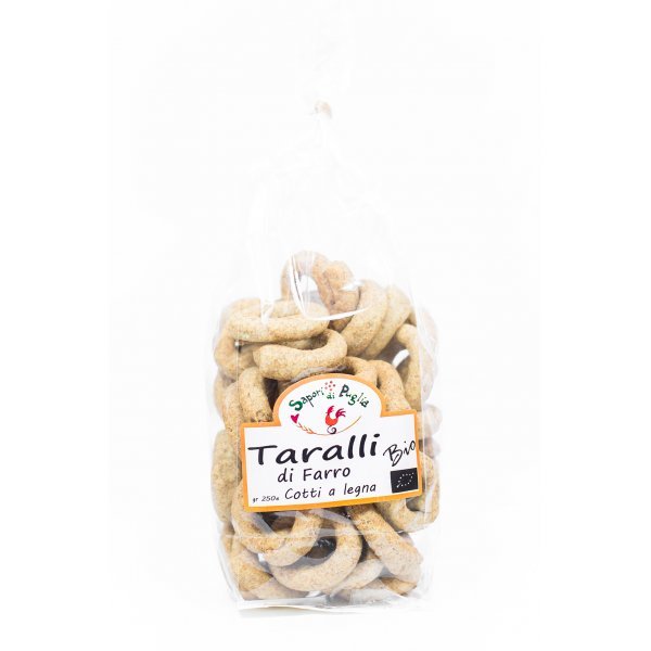 Taralli Integrali di Farro Sapori di Puglia 250 g