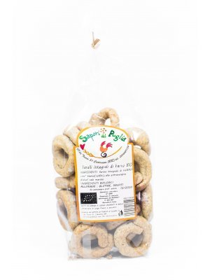 Taralli Integrali di Farro Sapori di Puglia 250 g