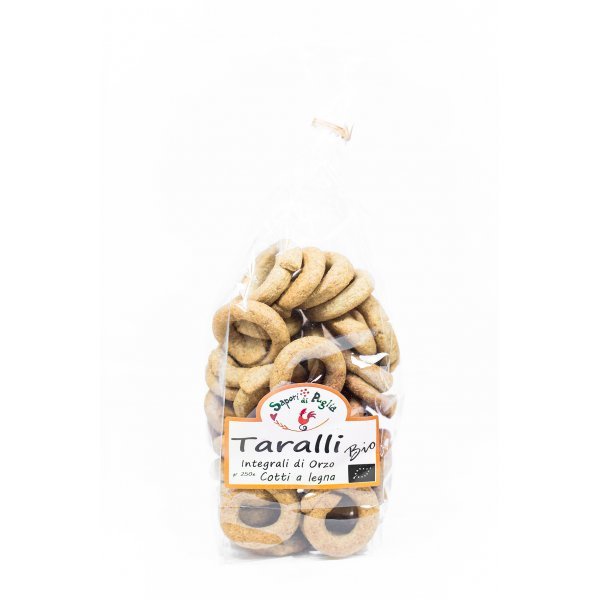 Taralli Integrali di Orzo Sapori di Puglia 250 g
