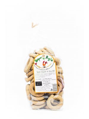 Taralli Integrali di Orzo Sapori di Puglia 250 g