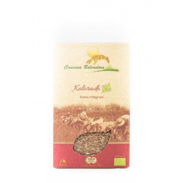 Riso Rosso Kolorado 1 kg Cascina Belvedere