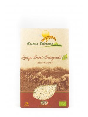 Riso Ribe Semi-Integrale 1 kg Cascina Belvedere