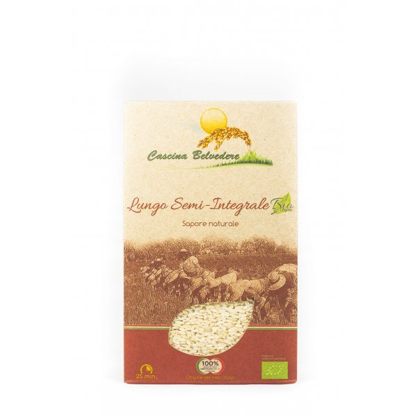 Riso Ribe Semi-Integrale 1 kg Cascina Belvedere