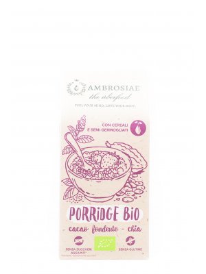 Porridge Cacao e Chia Senza Glutine Ambrosiae 250 g