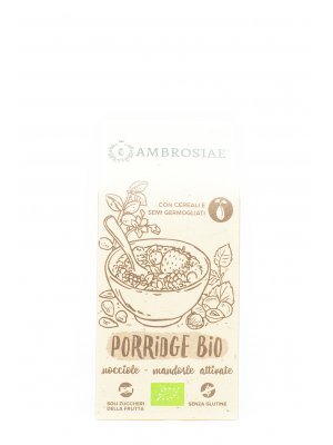 Porridge Nocciole e Mandorle Ambrosiae 250 g
