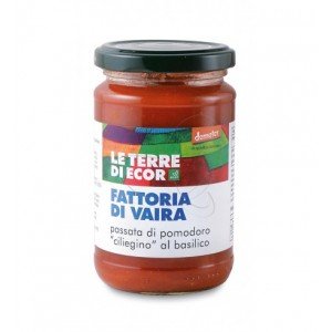 Passata di pomodoro ciliegino al basilico Fattoria di Vaira 295 g
