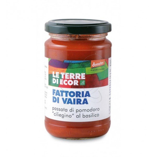 Passata di pomodoro ciliegino al basilico Fattoria di Vaira 295 g