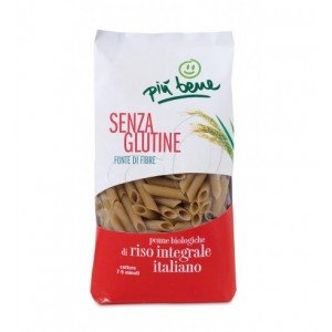 Penne di riso integrale senza glutine Più Bene 340 g