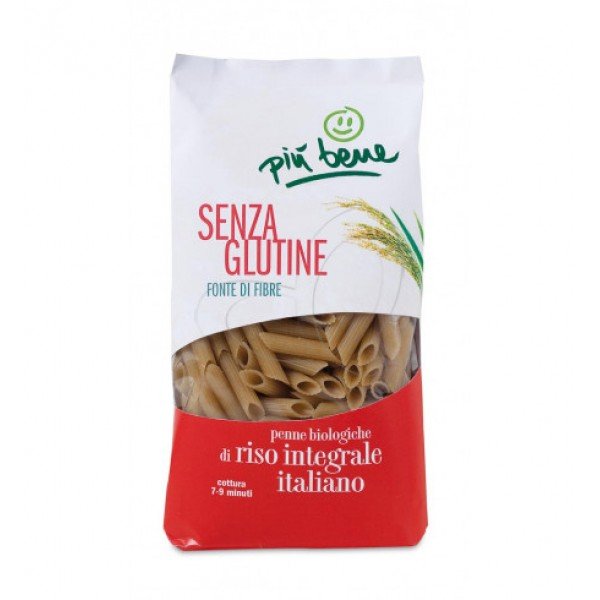 Penne di riso integrale senza glutine Più Bene 340 g