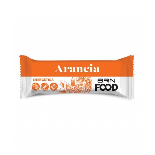 Barretta energetica all'Arancia BRN Food 48 g