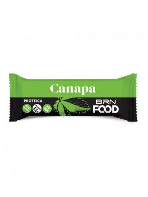 Barretta extra proteica alla Canapa BRN Food 48 g