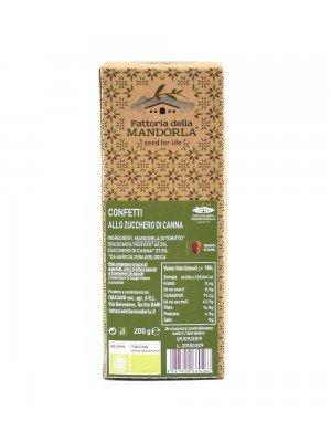 Confetti allo Zucchero di canna - Scatola gr. 200