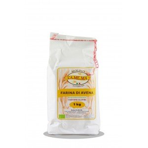 Farina di Avena Bio 1kg Molino CaMeMa