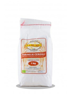 Farina ai Cereali Bio 1kg Molino CaMeMa