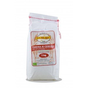 Farina ai Cereali Bio con Semi 1kg Molino CaMeMa