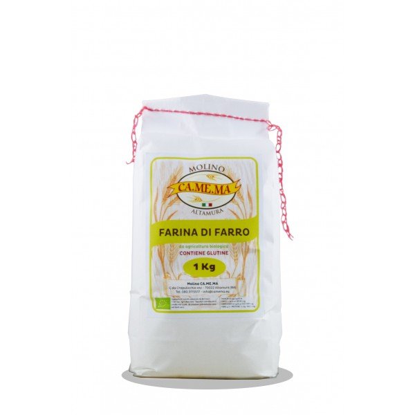 Farina di Farro Bio 1kg Molino CaMeMa