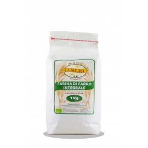 Farina di Farro Integrale Bio 1kg Molino CaMeMa