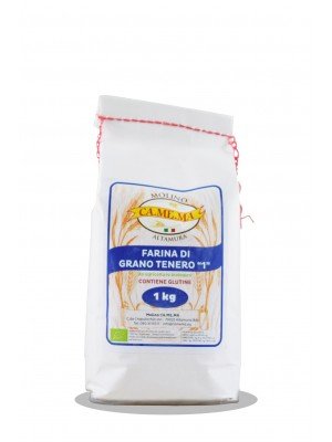 Farina di Grano Tenero "1" Bio 1kg Molino CaMeMa